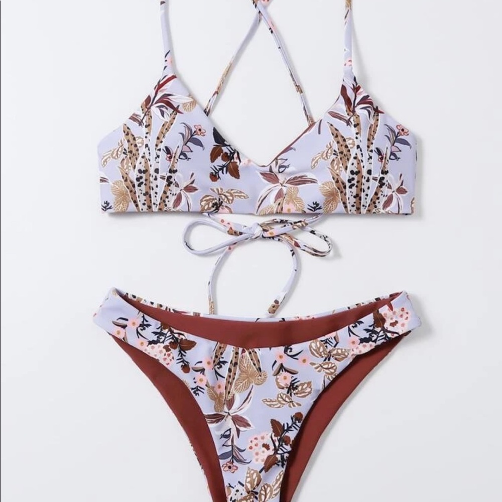 NWT floral bikini